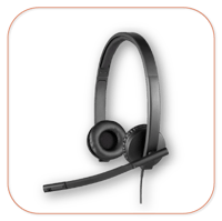 Logitech - 570e-650e Wired USB Headsets