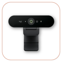 Logitech - Brio Ultra HD PRO Webcam
